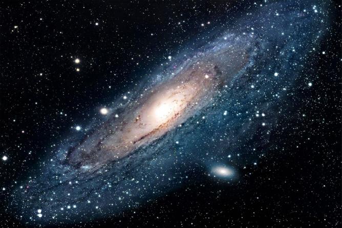 Espace m31 galaxie andromede big