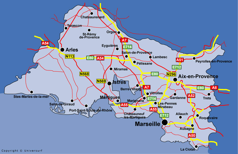 Plan 2007 carte routiere